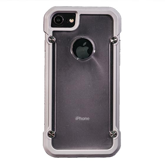 Clear Armour Case Iphone X - Grey